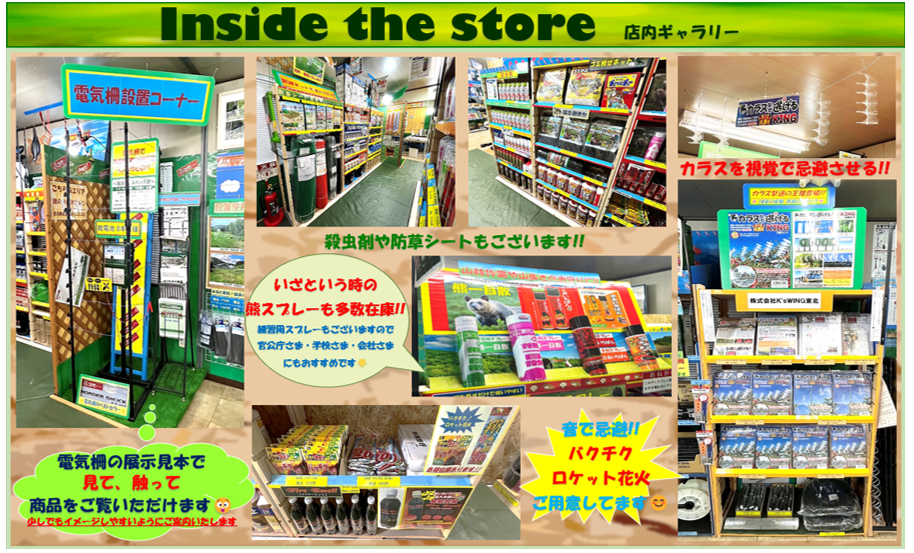 Inside the store 店内ギャラリー